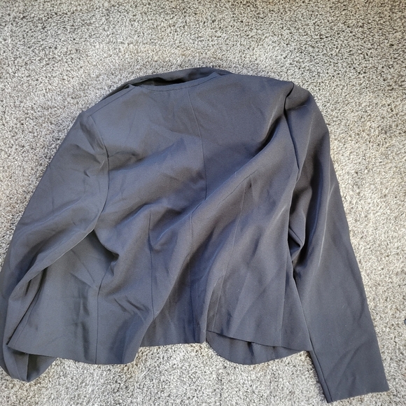 Women’s Black Helene Blake Button Blazer Jacket Shouler Pads - Size 9/10 - Picture 9 of 9